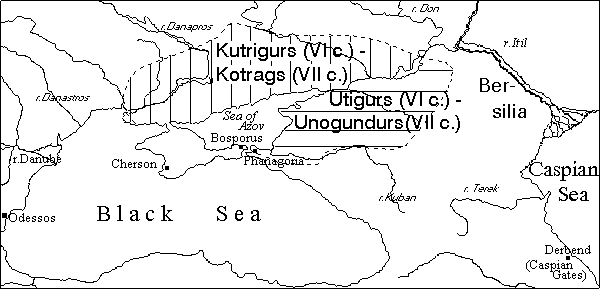 Proto-Bulgars, VI-VII c.AD